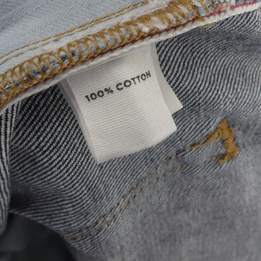 Artisan de Luxe‎ Dark Selvedge Straight Leg Button Fly Jeans 31 x 35 AMD080F13